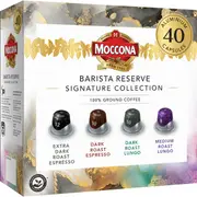 Moccona Barista Reserve Signature Collection Coffee Pods 40 pack
