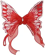 Butterfly Wings Bottle Decorations | Butterfly Wings Wine Bottle Decor Adjustable | Bottle Neck Decor Holiday Celebration Props for Gathering, Role Play