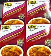 6x100 g LOBO PANANG Curry Paste with Creamed Coconut/Tasty & Healthy Ingredients