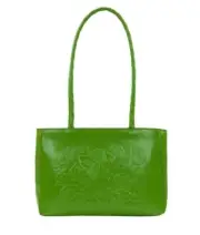 Patricia Nash Lucie Rose Tooled Leather Tote Bag-Peridot-NWT-Orig. $229