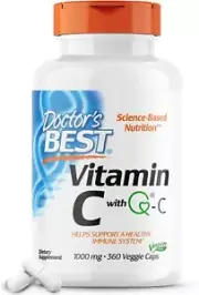 Vitamin C with Quali-C 1000 mg, Non-GMO, Vegan, Gluten Free, Soy Free, Source...