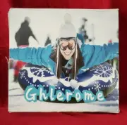 Ghlerome 47" Diameter Snow Tube Sled - Blue NIB