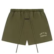 [Fear of God ESSENTIALS] Fleece Soccer Shorts Men