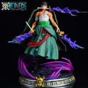 Anime One Piece Battle Roronoa Zoro Action Figure Collection Model Toy Gift 36cm
