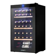 Devanti 34 Bottles Wine Cooler Fridge