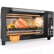 Bravo Pro Smart Air Fryer Toaster Oven Combo, Airfryer Convection Oven Counte...