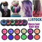 6 Colors Reusable Portable Fast Hair Dye Set Easy To Carry FZ
