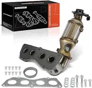 Front Exhaust Manifold Catalytic Converter with Gasket Kit Direct-Fit Compatible with Toyota Camry 2012-2017 2.5L, Venza 2009-2015 2.7L, E.P.A. Compliant, Replace# 250510V030