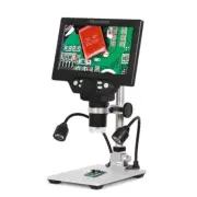 G1200 Digital Microscope 7 Inch LCD 12MP 1-1200X Magnifier With Stand Q7U2