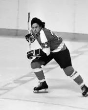 Reggie Leach Of The Philadelphia Flyers 1970s Old Ice Hockey PHOTO 2