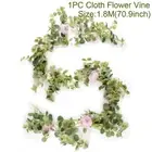 Peony Artificial Flowers String Fake Plants Eucalyptus Vine Garland Hanging Ratt