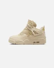 [JORDAN] Jordan Women's Air Jordan 4 Net "Rattan" Rattan/metallic Gold - Size 5 5 Rattan