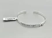 Disney Sterling Silver Love ❤️ Bangle