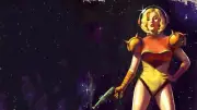 Anime samus aran metroid science fiction retro vintage Playmat Gaming Mat Desk