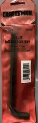 Craftsman Ball End Hex Key 3/8 In
