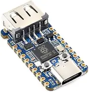 Waveshare RP2350A USB Mini Development Board, Based On Raspberry Pi RP2350A Dual-core & Dual-Architecture Microcontroller, 150MHz Operating Frequency