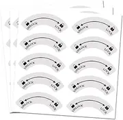 200pcs Unlock Lock Direction Indicating Stickers Switch Direction Indicating Sign Stickers for Stove Swich Decal