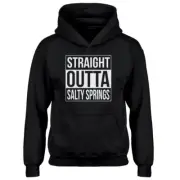 Youth Straight Outta Salty Springs Kids Hoodie #3361
