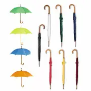Wedding Umbrella CROOKED WOODEN HANDLE Bride & Groom BROLLY BRIDESMAIDS MANUAL