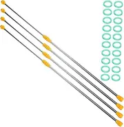 ORFOFE Telescopic Sprayer Pole Set Stainless Steel Watering Wand Hose End Sprayer