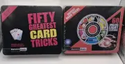 2 Marvin's Magic Tricks Sets. New & Sealed Card Tricks And Light Illusions
