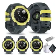 Garmin Instinct E 40mm, Outdoor GPS Smartwatch Electric Lime/Twilight