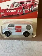 Vintage 1988 Hartoy Coca Cola Bedford Metal White Van 1/64 Diecast