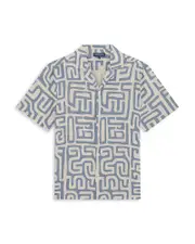 Frescobol Carcioca Relaxed Fit Srint Roberto Linen Shirt