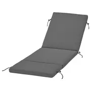 FRÖSÖN/DUVHOLMEN sun lounger cushion, dark grey, 190x60 cm