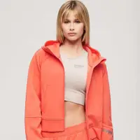 在飛比找蝦皮商城優惠-【Superdry】女裝 長連帽外套 Sport Tech 