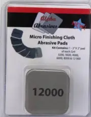 Albion Alloys Micro Finishing Cloth Starter Kit for Model Making Fom Chronos