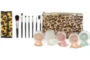 Leopard KIT w/Brush & Bag (Warm Neutral Shade- Most Popular) Mineral Makeup Set