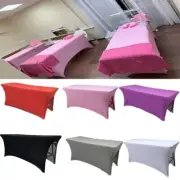 Elastic Bed Cover Sheet Table Sheet Tablecloth for Lash SPA Makeup Salon Purple
