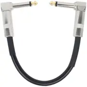 Metal Head Connection Cable Guitar Patch Pedal Cord Cords Effects