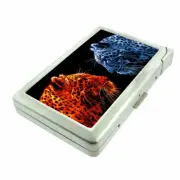 Fire Ice Em17 Cigarette Case with Built in Lighter Metal Wallet