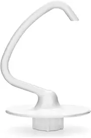 [KitchenAid] 4.8 Litre Tilt Head Coated C-Dough Hook White 4.5 Qt
