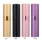 8ml Portable Mini Aluminium Glass Perfume Bottle Perfume Atomizer Travel TTU