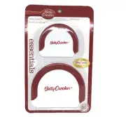Betty Crocker Scrapers Non-Scratch for Cake Baking Icing Sauce PACK OF 2 NEW