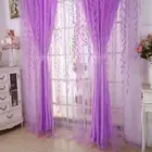 Curtain Decorative Romantic Double-layer Polyester Tulle Sheer Curtain 2 Sizes