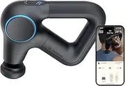 Therabody Theragun Prime Plus - Heated, Powerful Massage Gun for Enhanced Warm-Up & Workout Recovery - Quiet Deep Tissue Massager for Body and Back Pain Relief - Leg & Back Massager with Heat