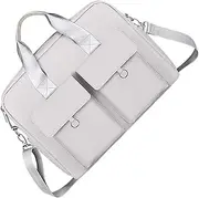 ARTIBETTER Sleeve Bag Laptop Tote Bag Laptop Carrying Bag Shoulder Tote Bag Laptop Sleeve Case Laptop Cross-body Bag Laptop Carry Tote Laptop Tool Bag Laptop Organizer Silver Polyester