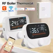 RF Wireless Thermostat 433MHZ Water Boiler Programmable Temperature Controller