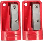 TEMPNAP 2PCS Manual Pencil Sharpener Portable and Adults Sharpener Easy to Carry for School and Office Compact Design for Bag and Backpack Efficient Tool for Fast Sharpening