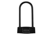 Crest U-Shape 4 Digit Combination Durable Steel Lock for Scooters and Bikes