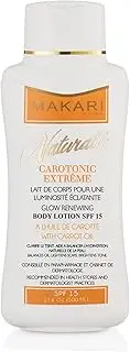Makari Naturalle Carotonic Extreme Body Lotion 520ml - Toning & Moisturising Body Cream With Carrot Oil & SPF 15 - Anti-Ageing & Treatment for Dark Spots, Acne Scars