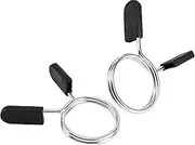 EastyGold Barbell Clips Olympic Barbell Clamps Collars 2 Inches Weight Bars Lock Dumbbell Spring Clips Circlip Fitness Weightlifting Buckle for Strength Training Gym Accessory