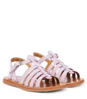 [Pom d'Api] Pom d'Api Plagette leather sandals UK 8 purple