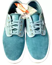 Vans Men's Chima Ferguson Pro Mirage Blue White Suede Canvas shoes Size 7.5 NIB