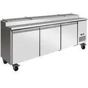 Thermaster Pizza Prep Bench - Pizza Prep Fridges (TPB2400) - TPB2400