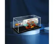 Display King -Acrylic display case for LEGO(R) Ship in a Bottle 21313 - No background